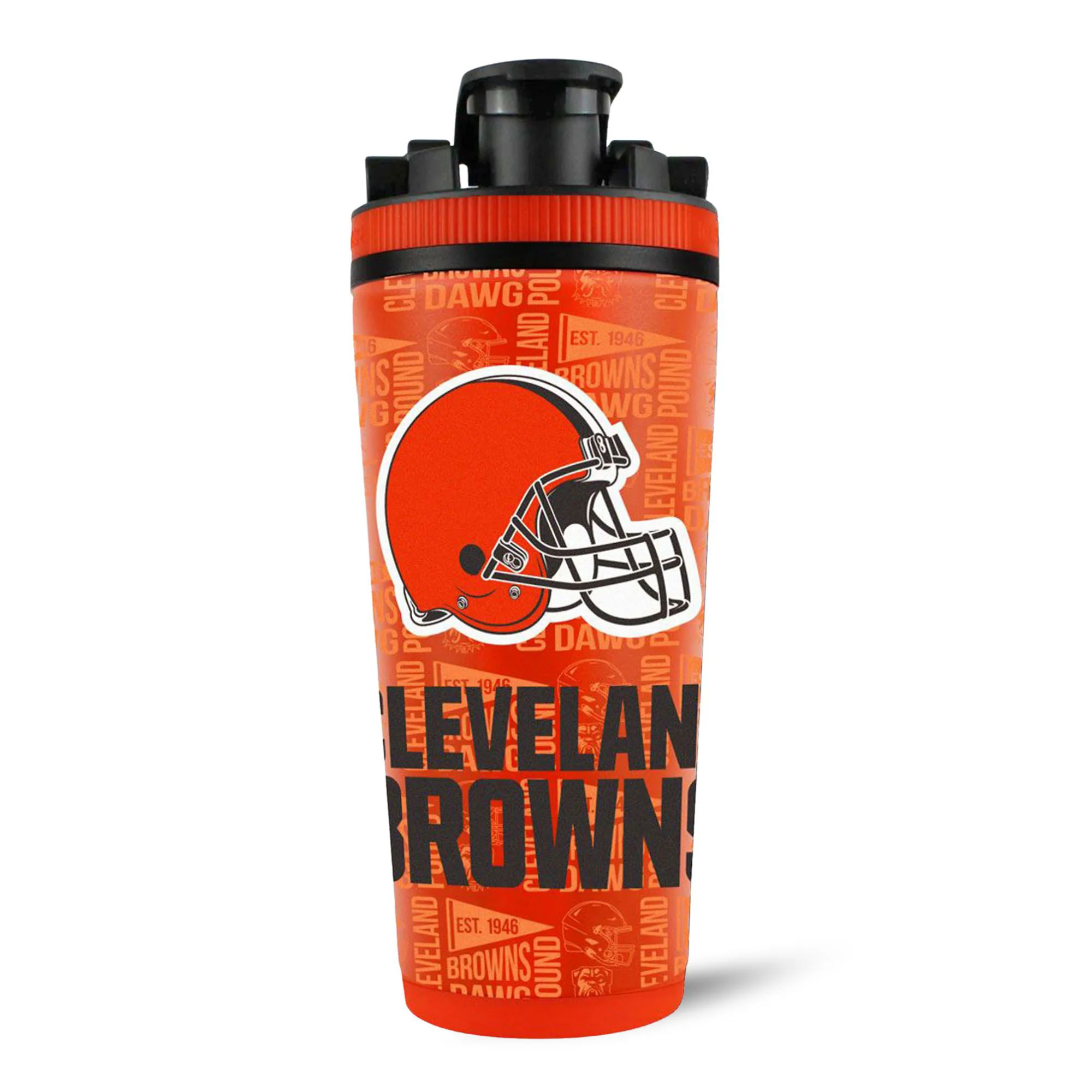 Officially Licensed Cleveland Browns 4D Ice Shaker - Image 2