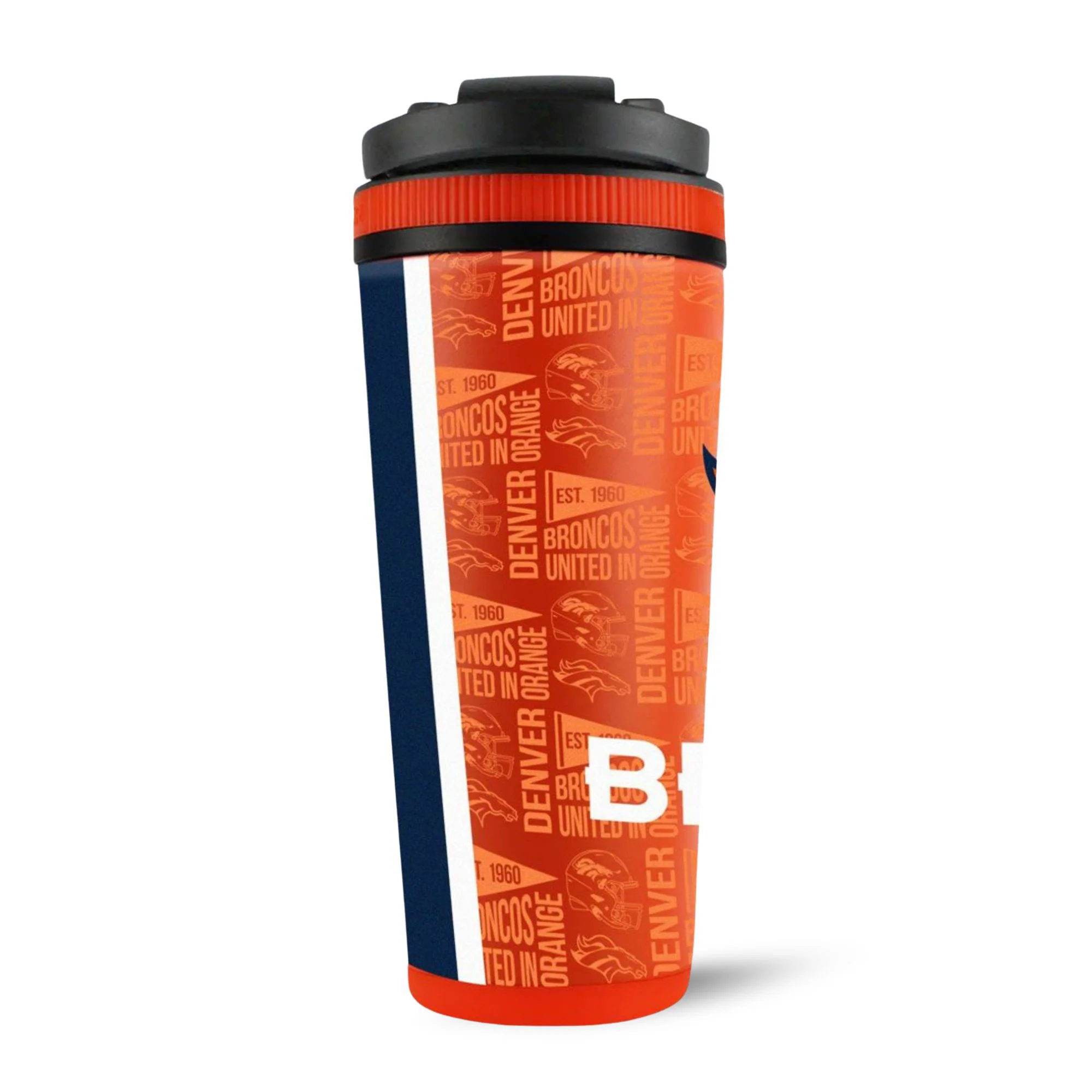 Officially Licensed Denver Broncos 26oz Ice Shaker - Image 24