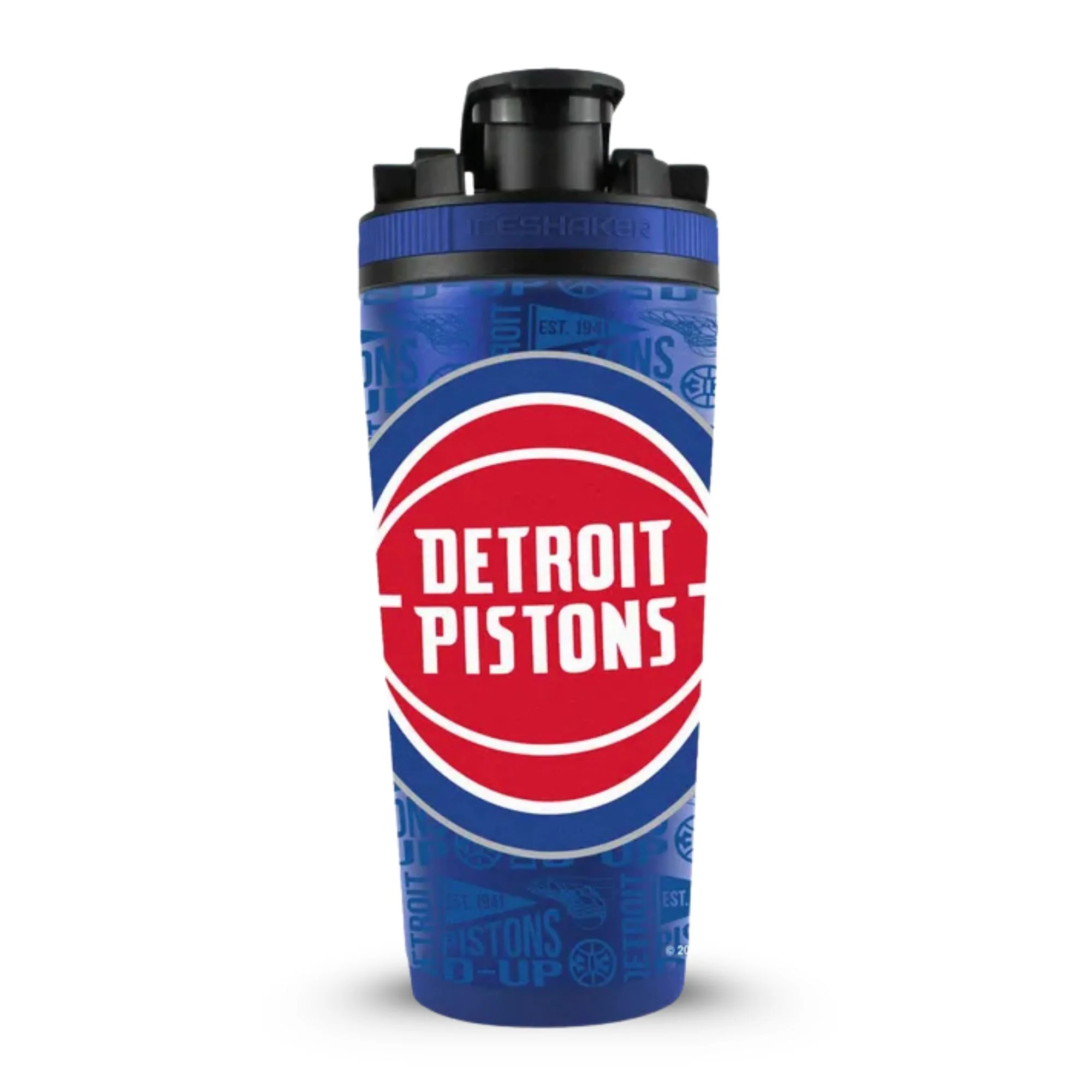 Officially Licensed Detroit Pistons 4D Ice Shaker - Image 2