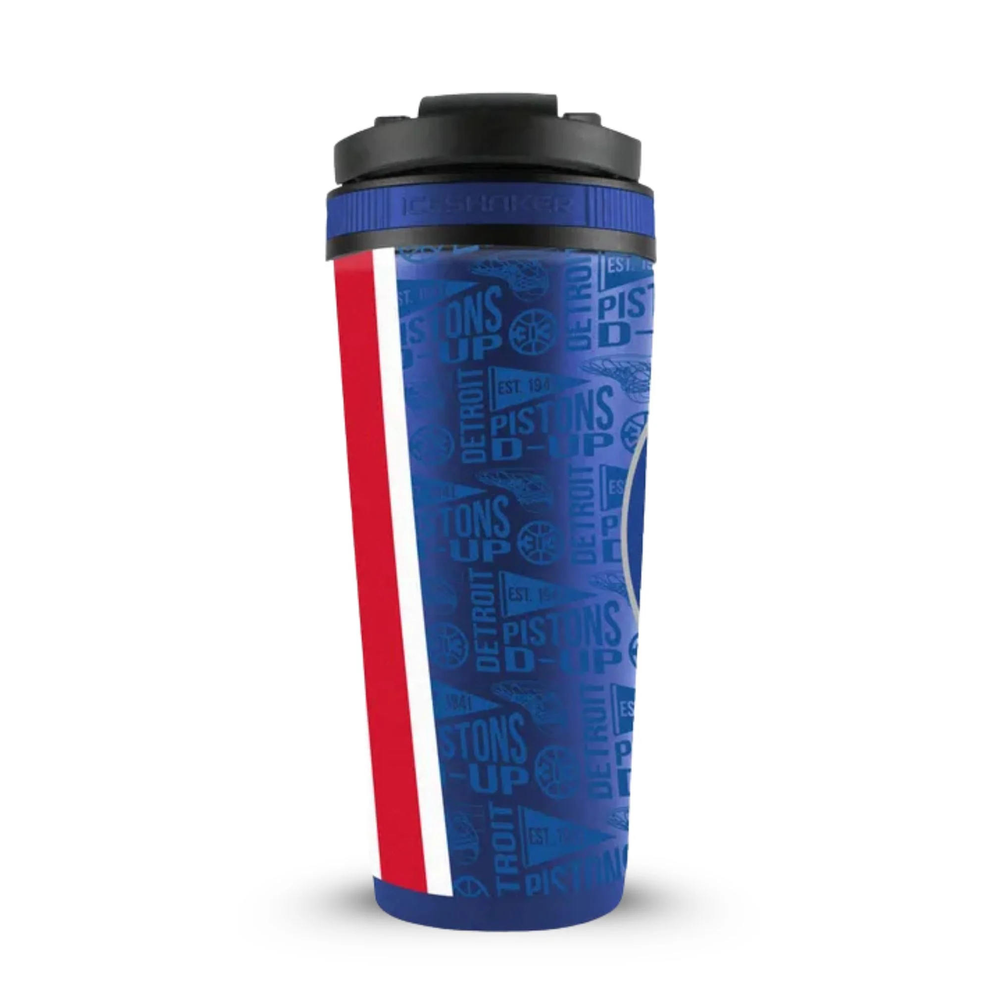 Officially Licensed Detroit Pistons 4D Ice Shaker - Image 3