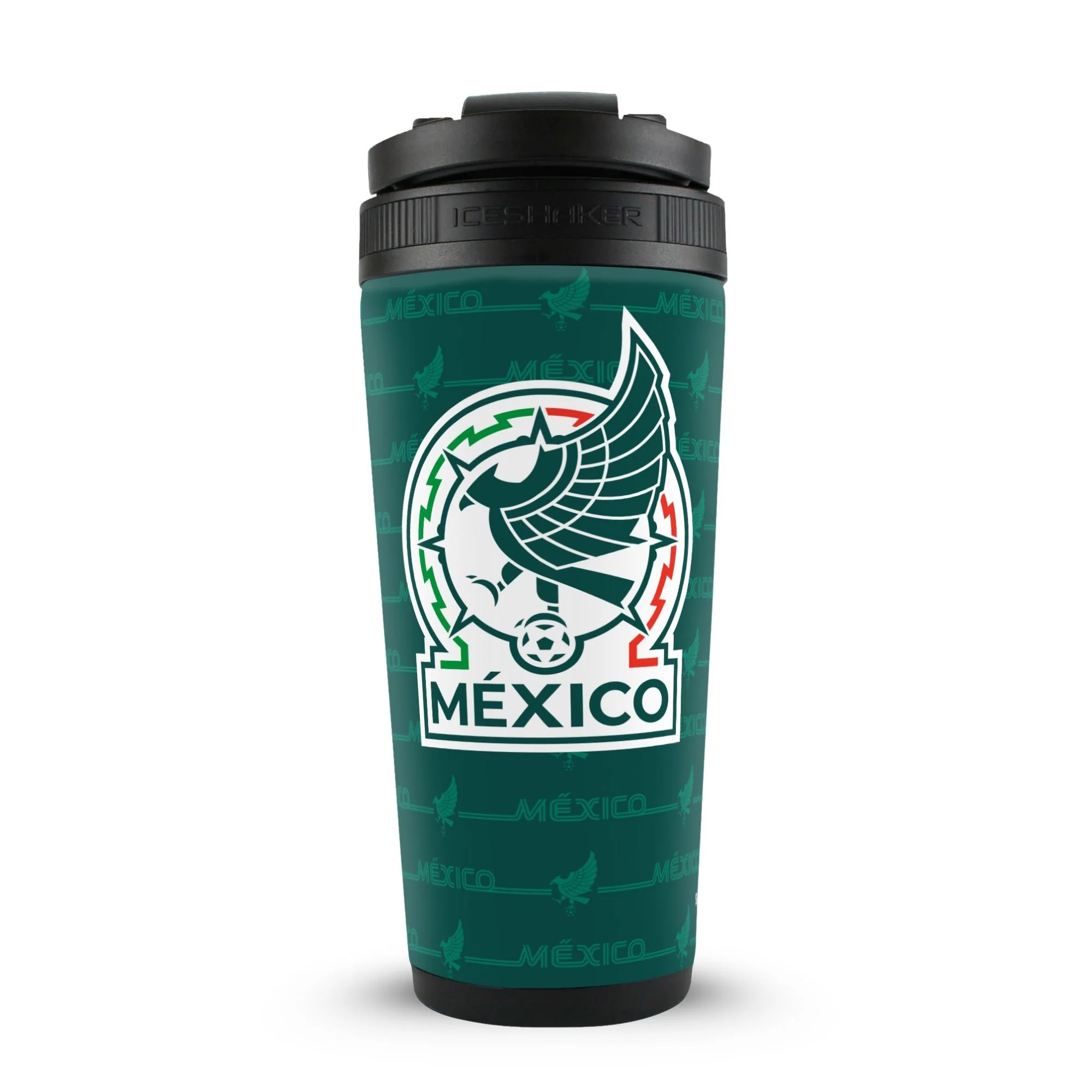 Officially Licensed Mexico National Football Team 4D 26oz Ice Shaker - Image 3