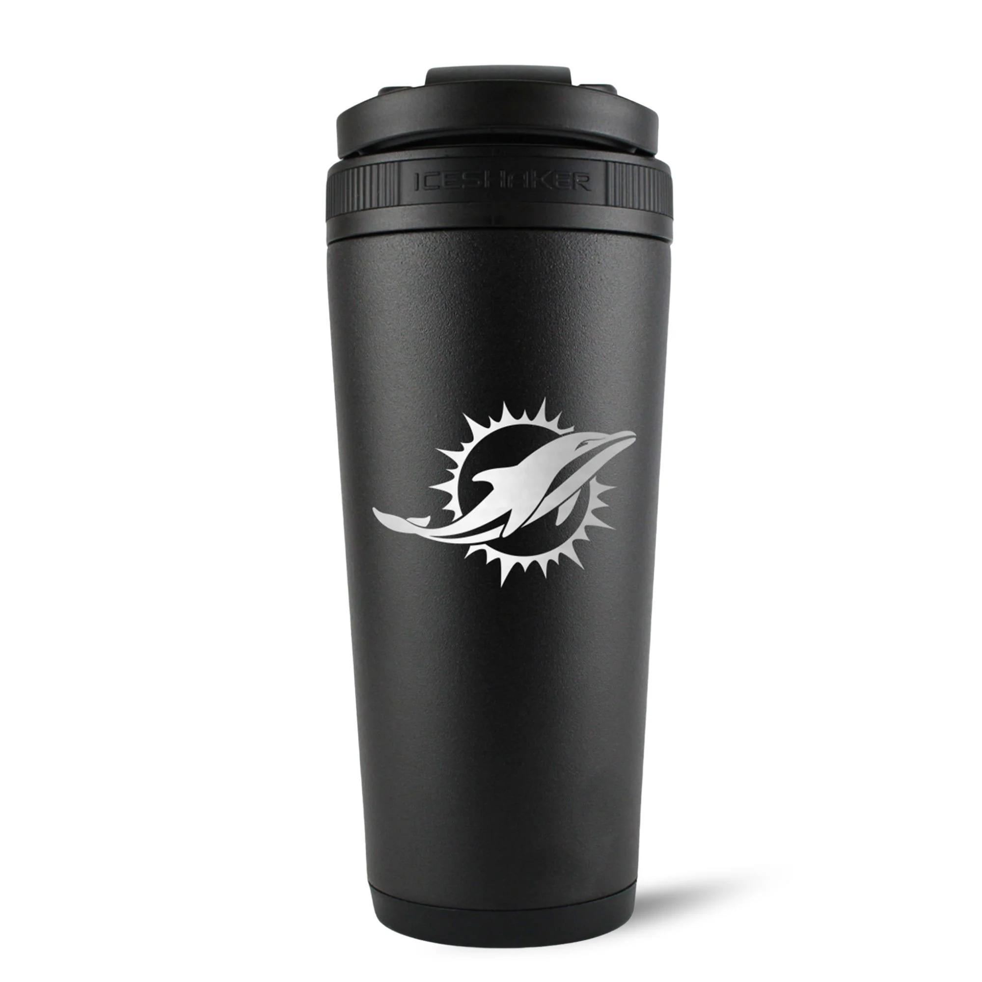 Officially Licensed Miami Dolphins 26oz Ice Shaker - Image 8