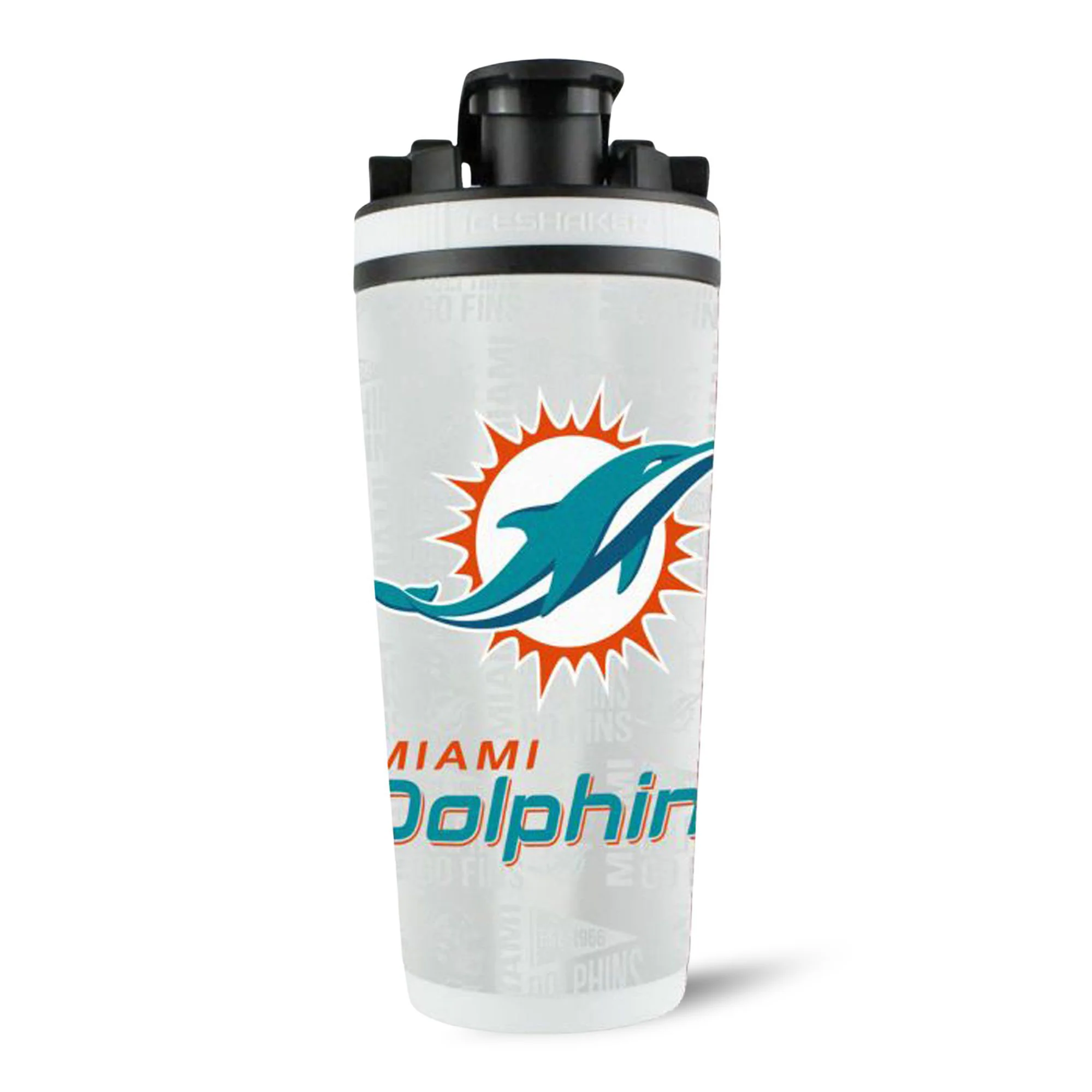Officially Licensed Miami Dolphins 26oz Ice Shaker - Image 16