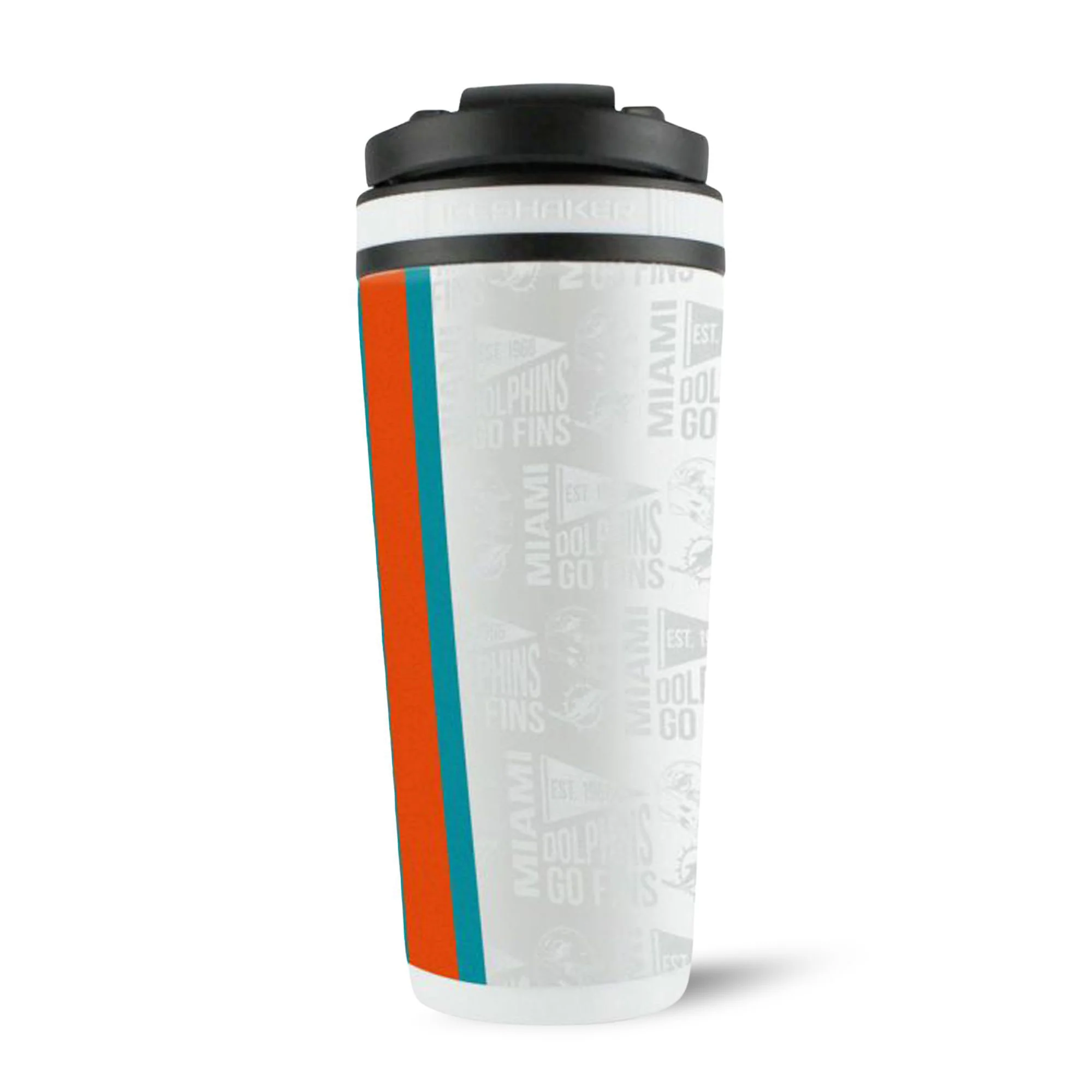 Officially Licensed Miami Dolphins 26oz Ice Shaker - Image 17