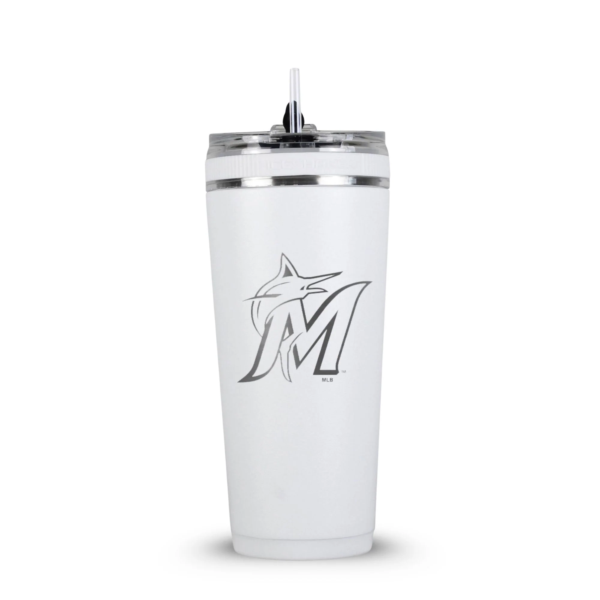 Officially Licensed Miami Marlins 26oz Flex Bottle - Image 7