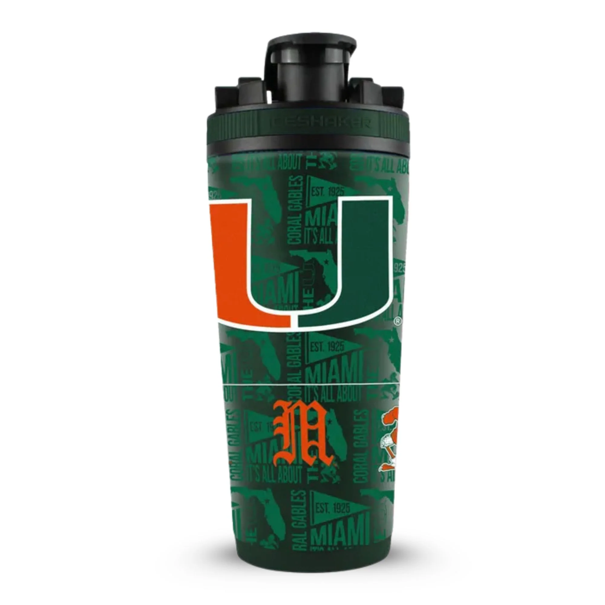 Officially Licensed Miami Hurricanes 4D Ice Shaker - Image 2