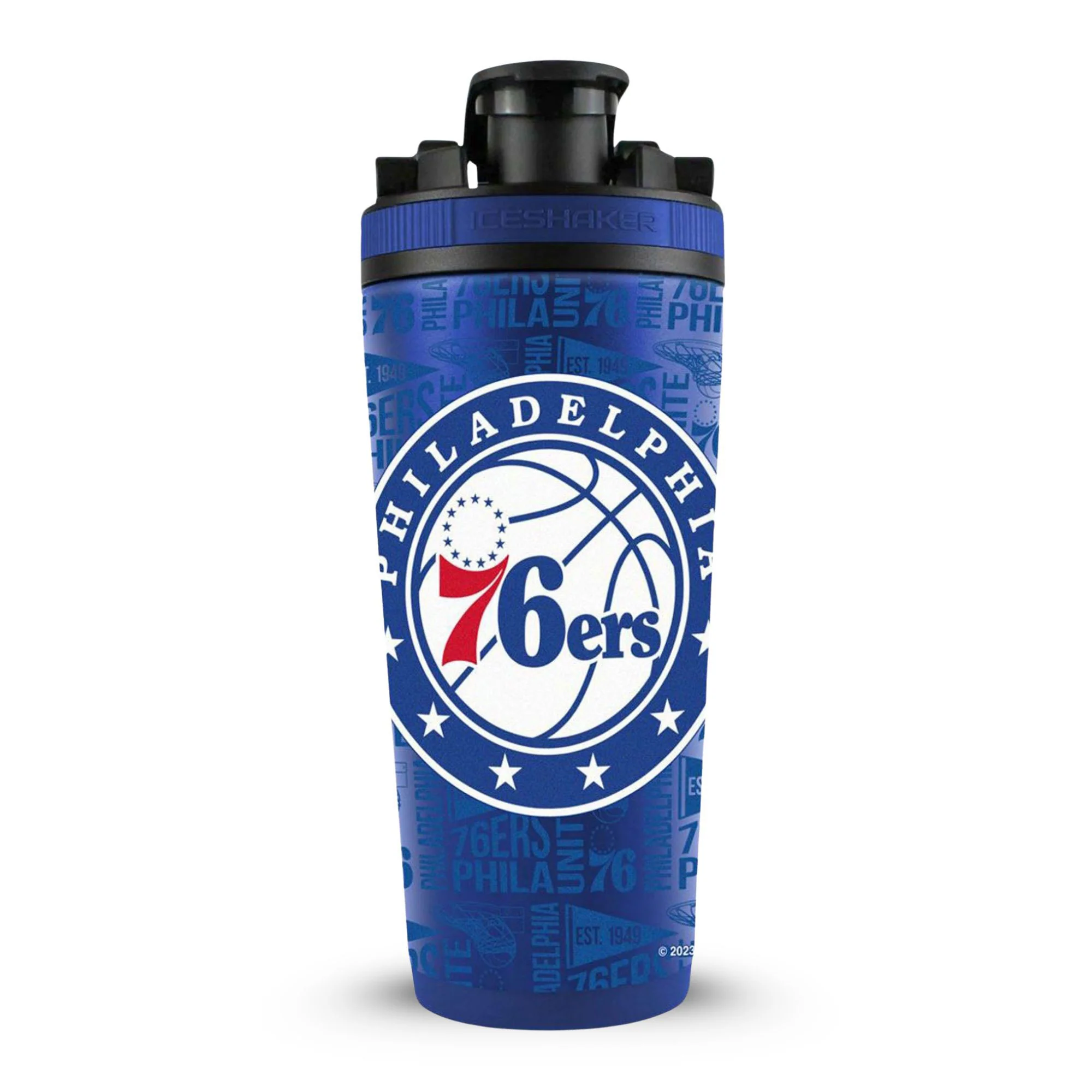 Officially Licensed Philadelphia 76ers 26oz Ice Shaker - Image 16