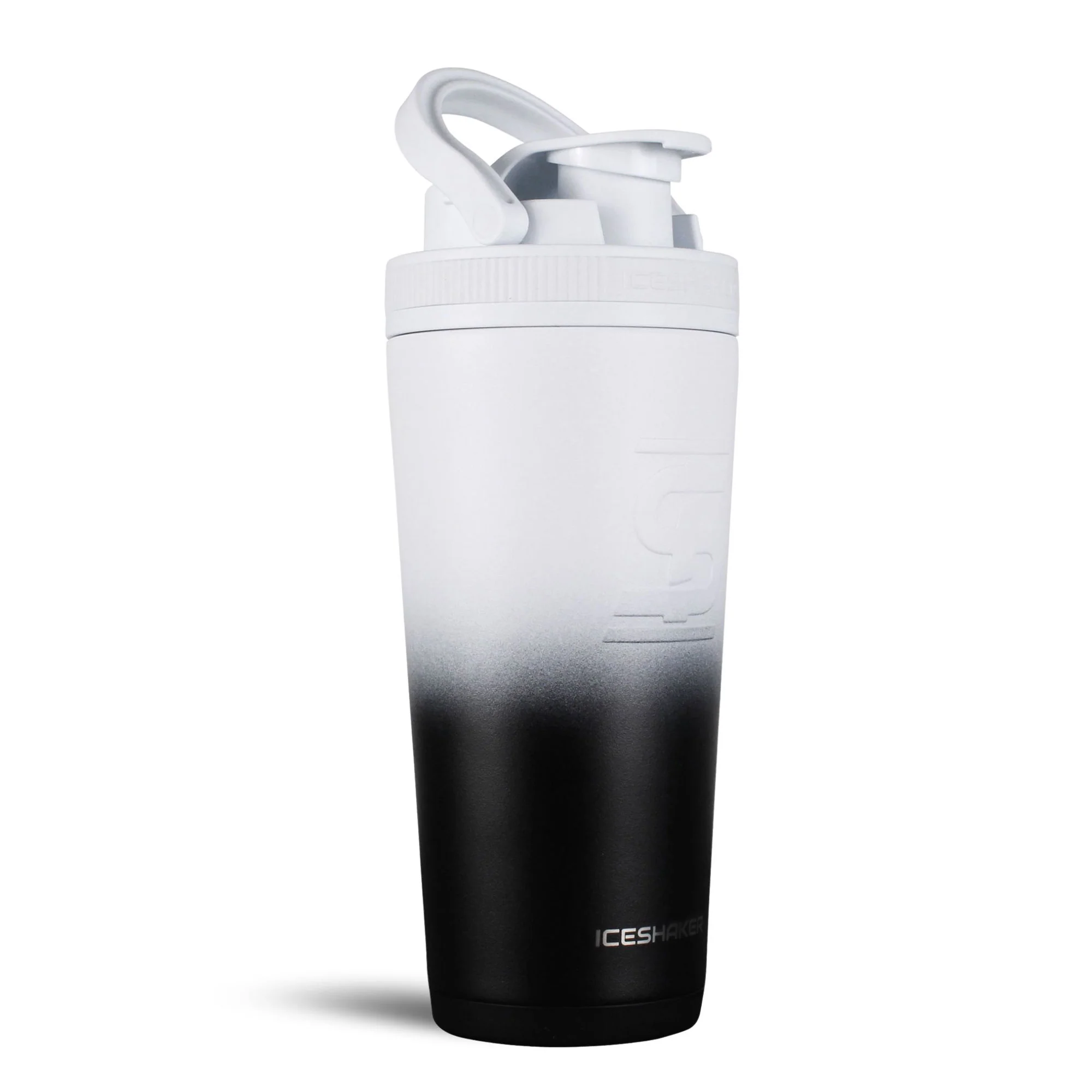 Officially Licensed Minnesota Vikings 26oz Ice Shaker - Black White Ombre - Image 3