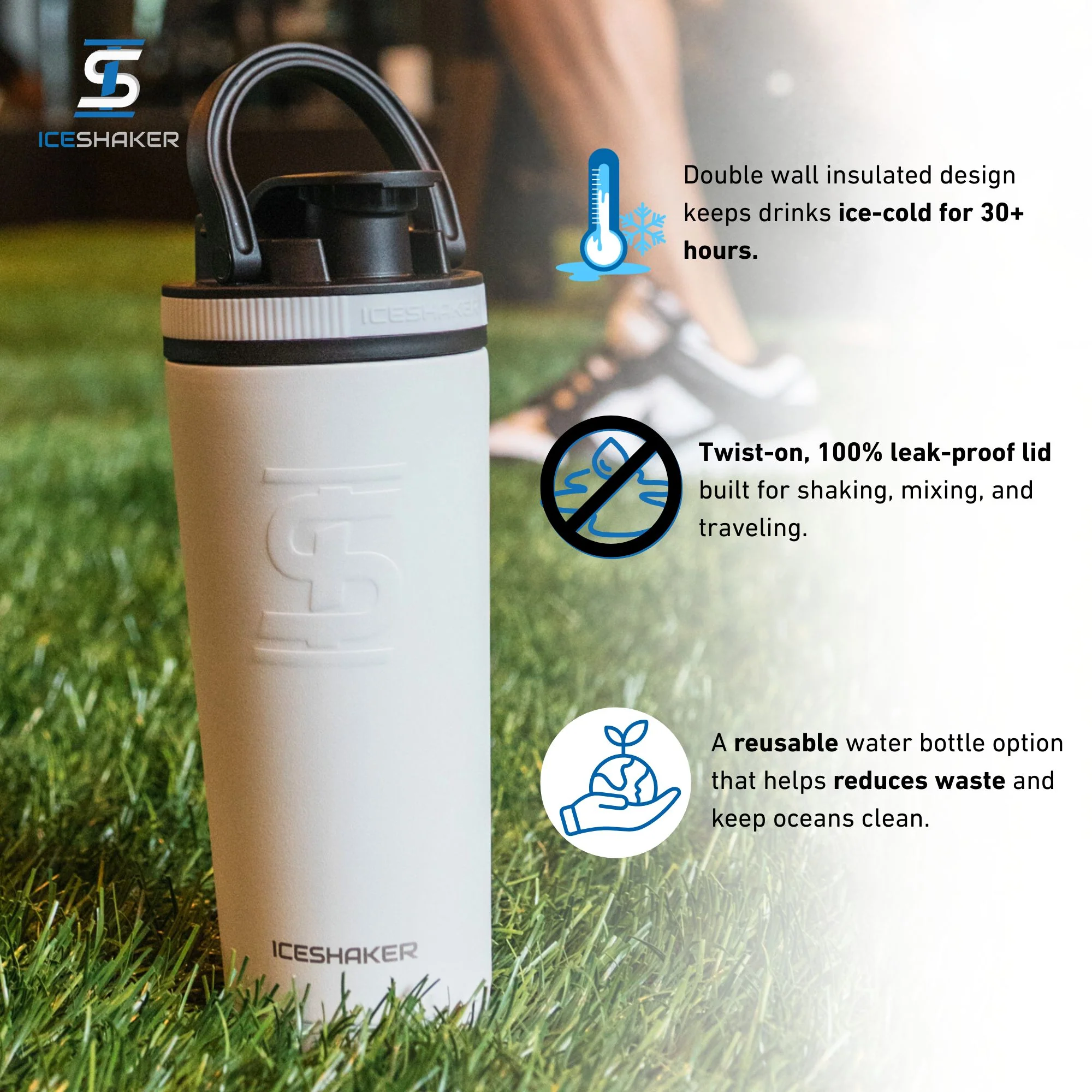 Officially Licensed St. Louis SC 26oz Ice Shaker - Image 10