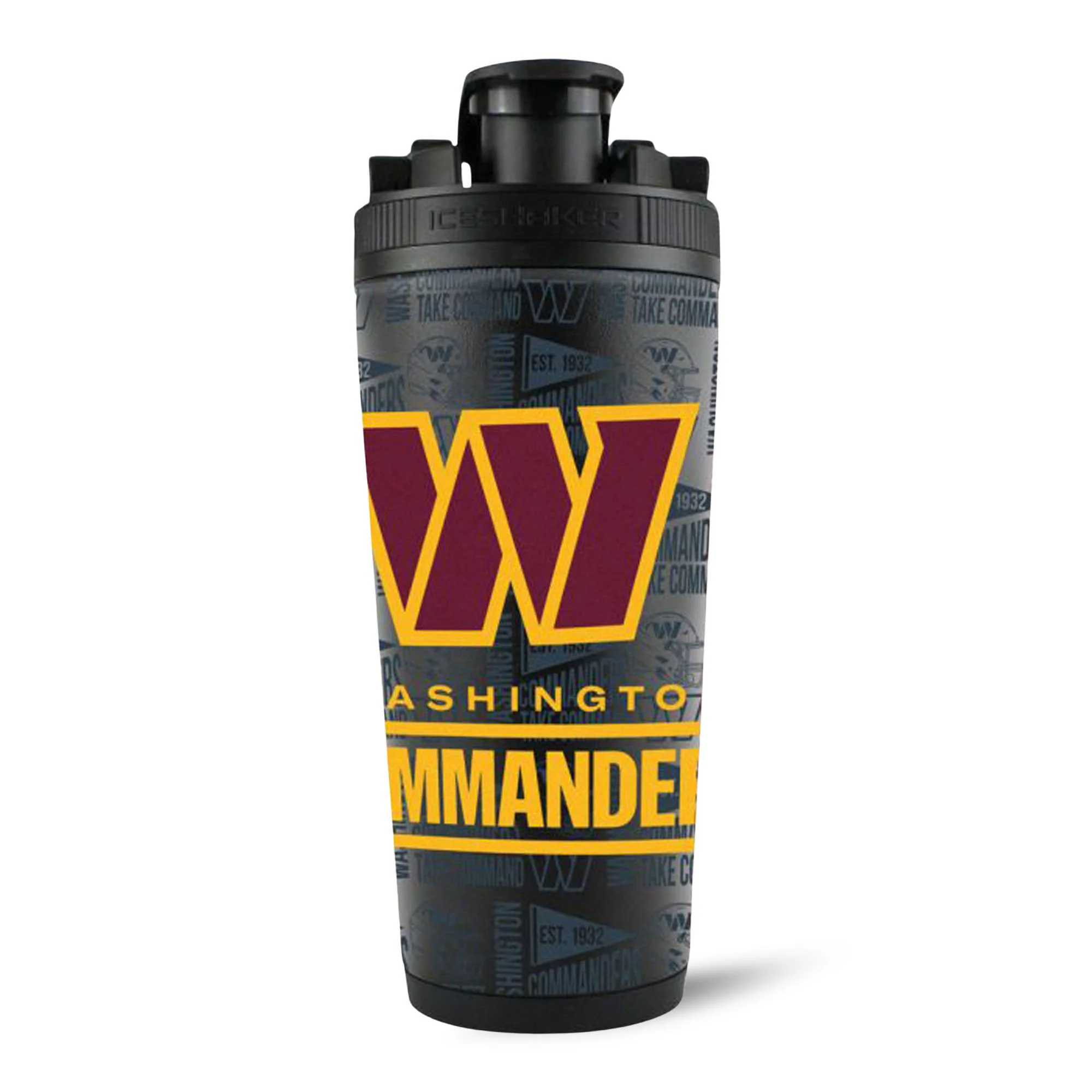 Officially Licensed Washington Commanders 4D Ice Shaker - Image 2