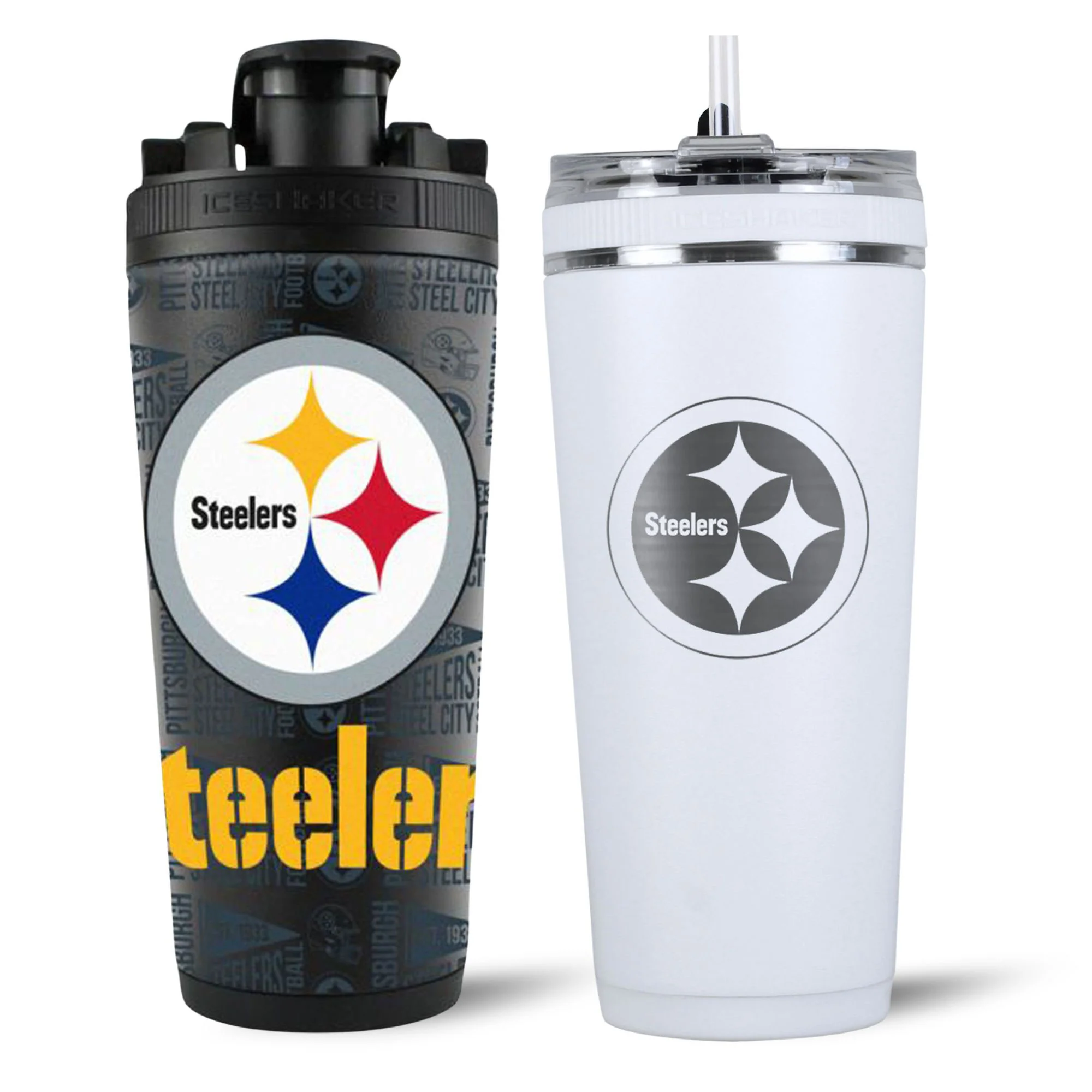 Pittsburgh Steelers 4D Shaker & Flex Bottle Bundle - Image 2