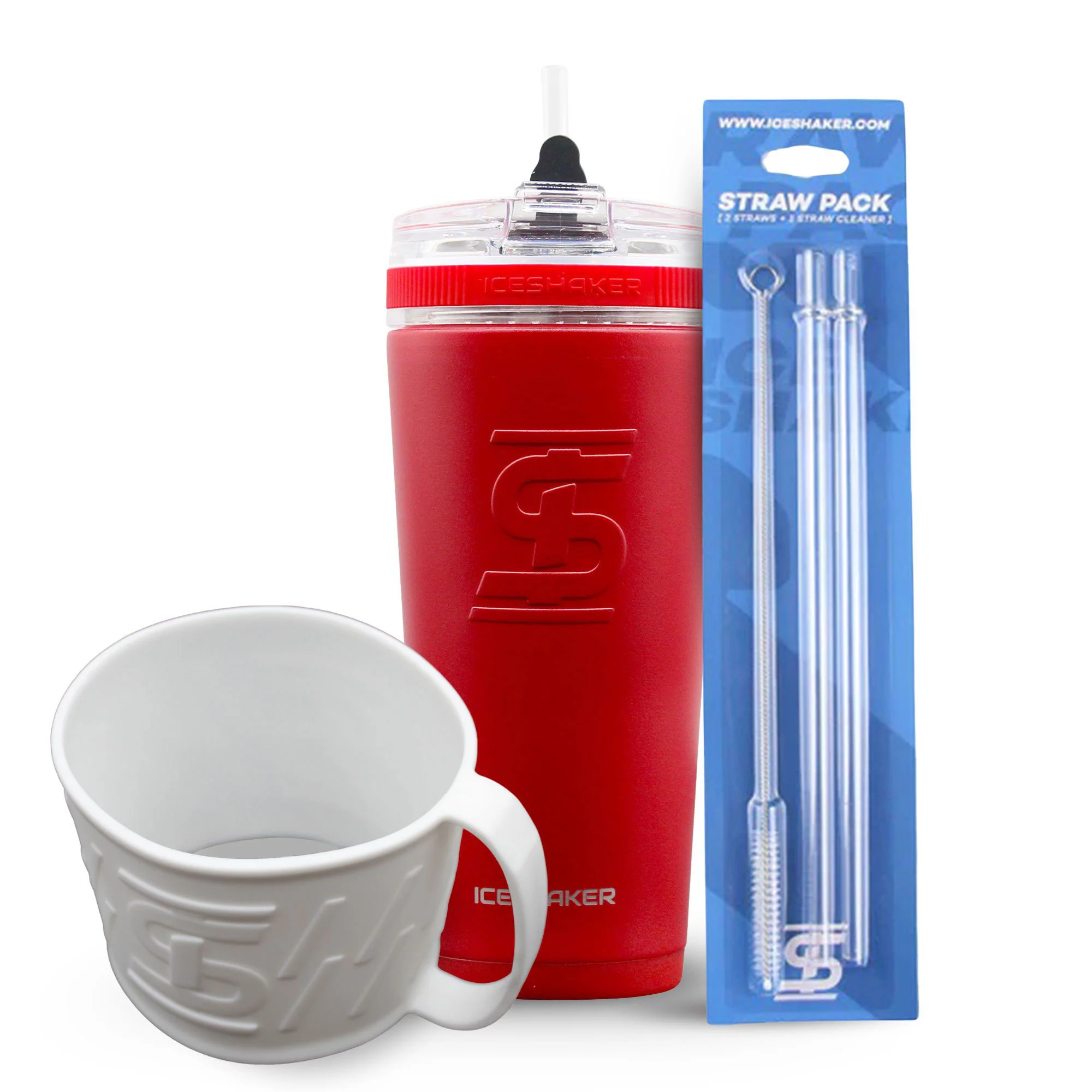 Red 26oz Flex Bottle Bundle - Image 2