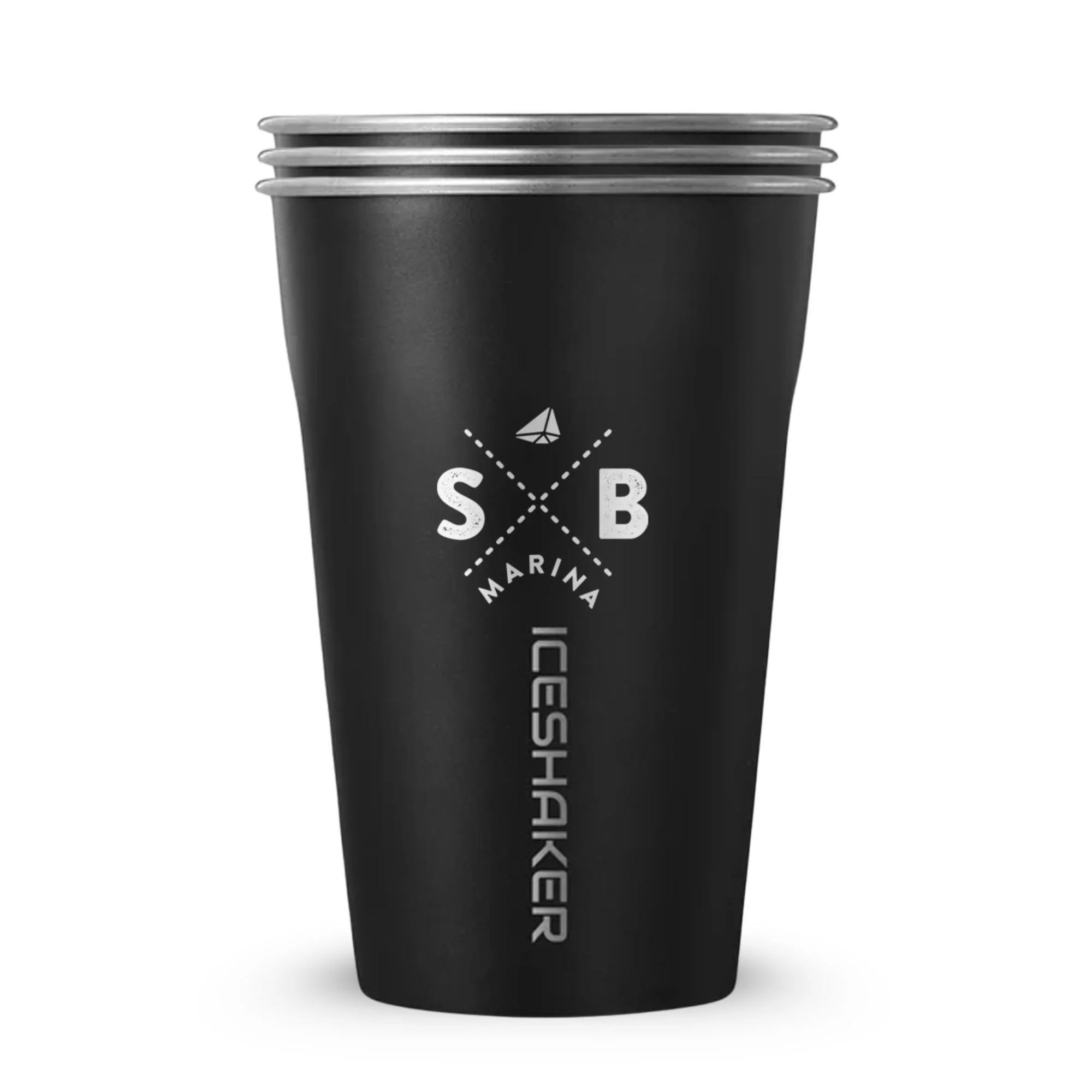 Sapphire Bay Marina Custom 20oz Stainless Steel Cups - 3 Pack - Image 2