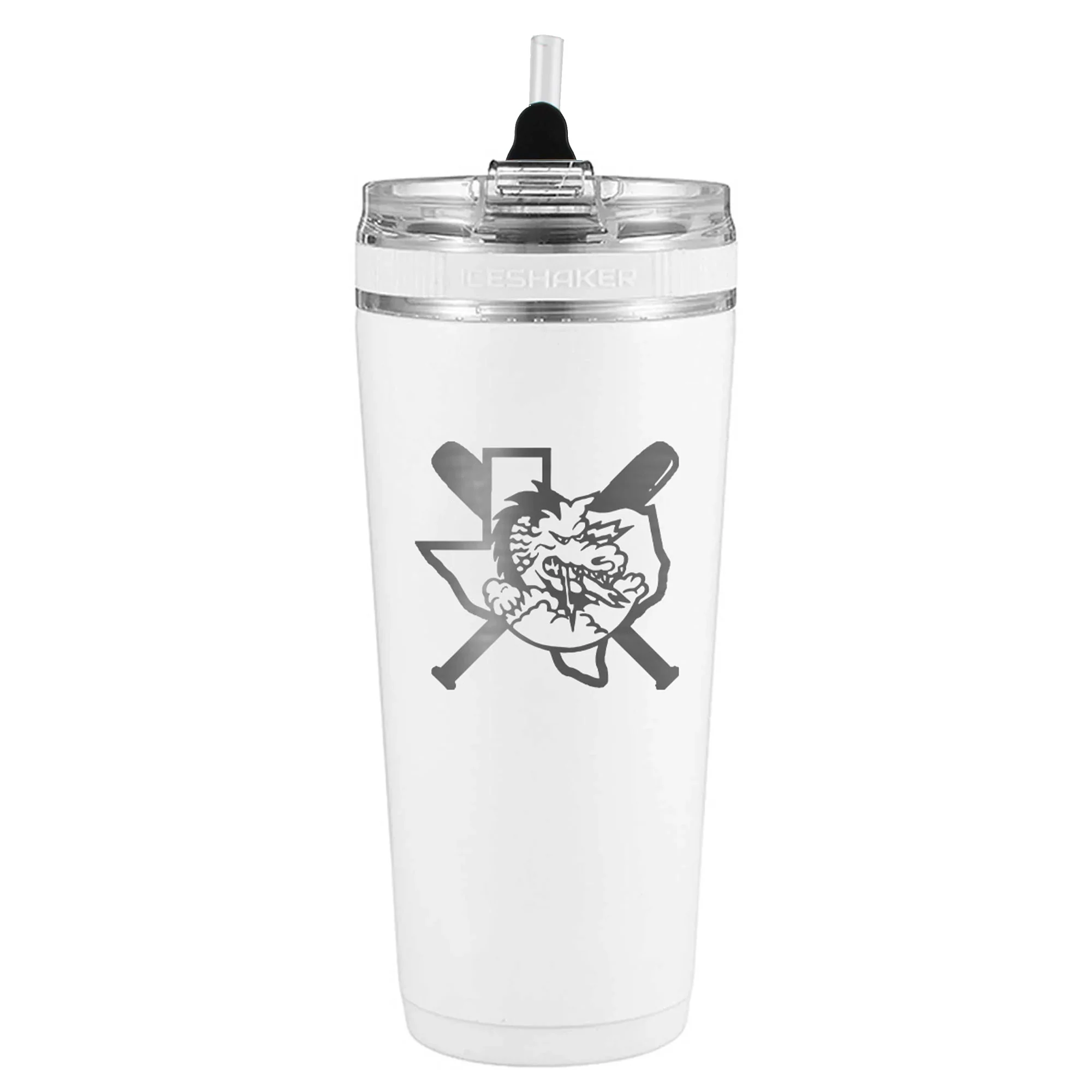 Southlake Dragons Youth Baseball 26oz Flex Bottles - Image 2