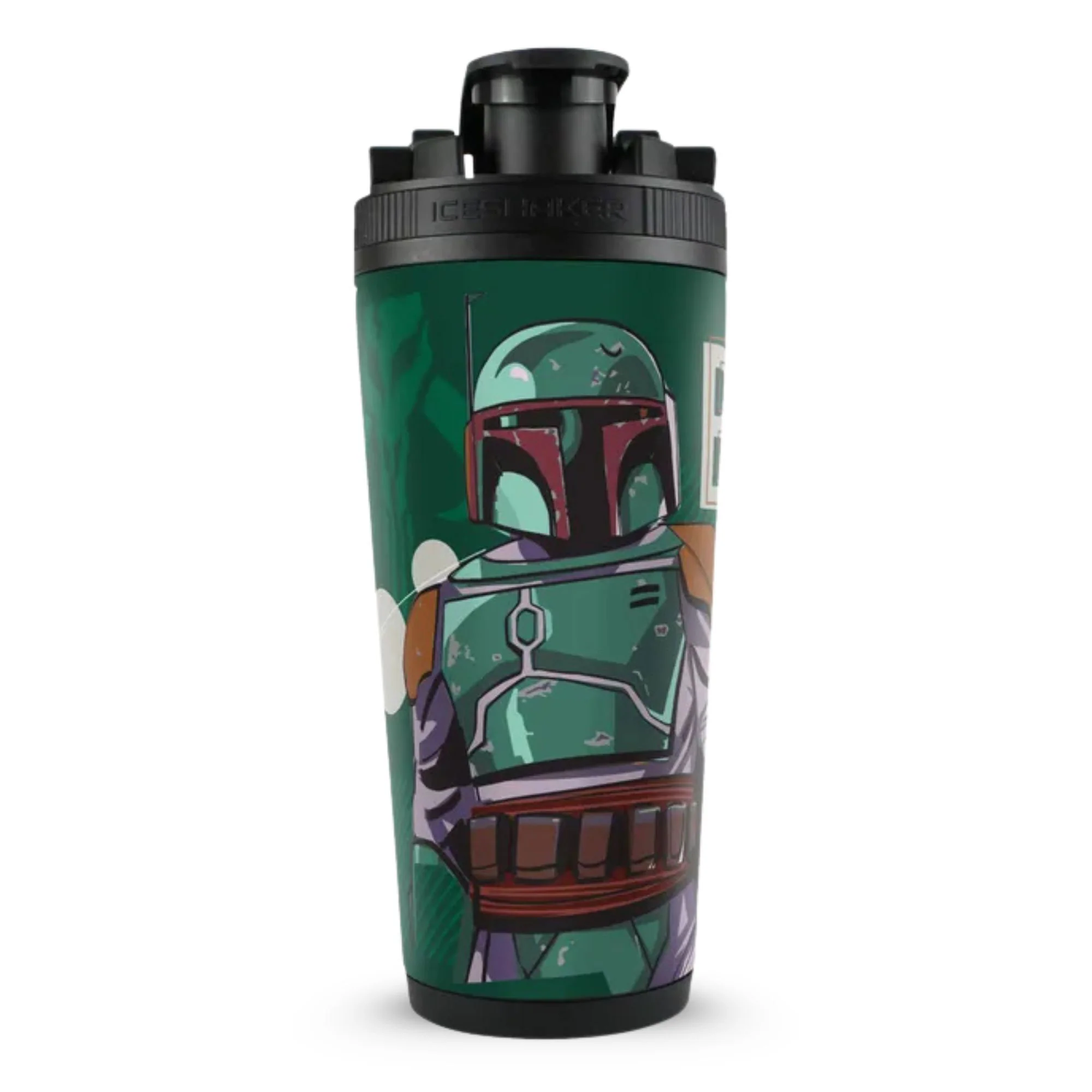Star Wars Original Trilogy Boba Fett Bounty Hunter 4D Ice Shaker - Image 2