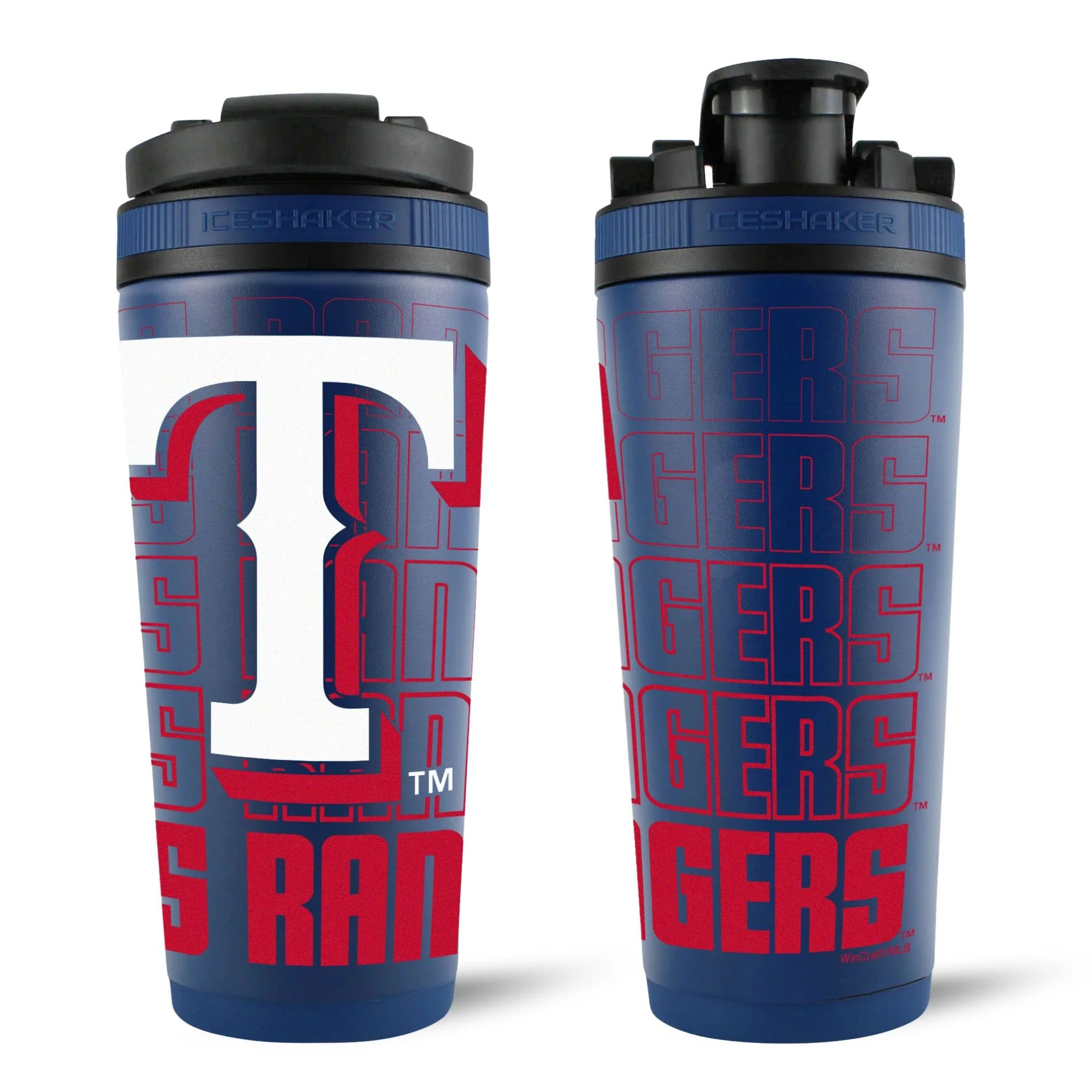 Texas Rangers 4D Ice Shaker & Flex Bottle Bundle - Image 3