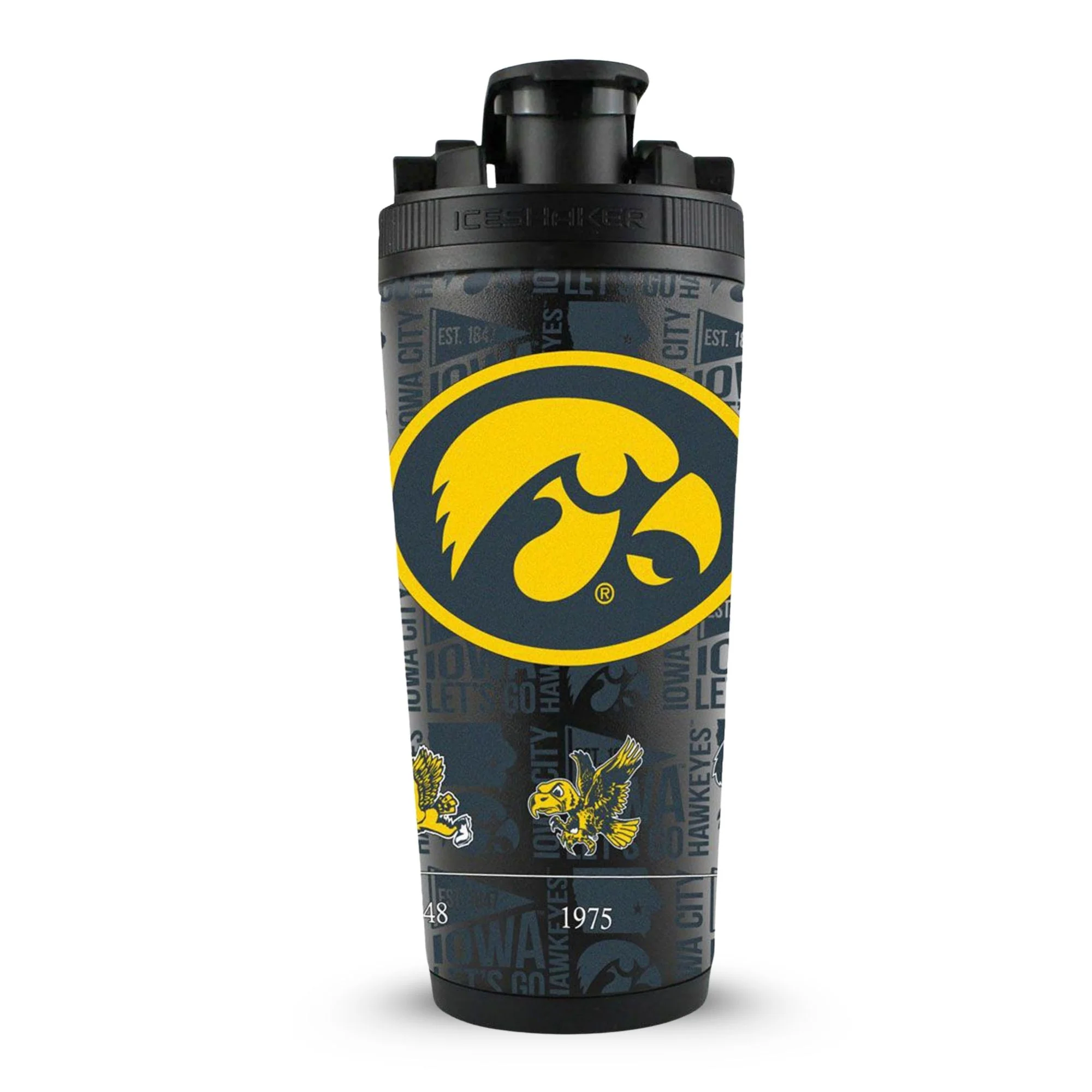 The College Vault - Iowa Hawkeyes 4D Ice Shaker - Image 2