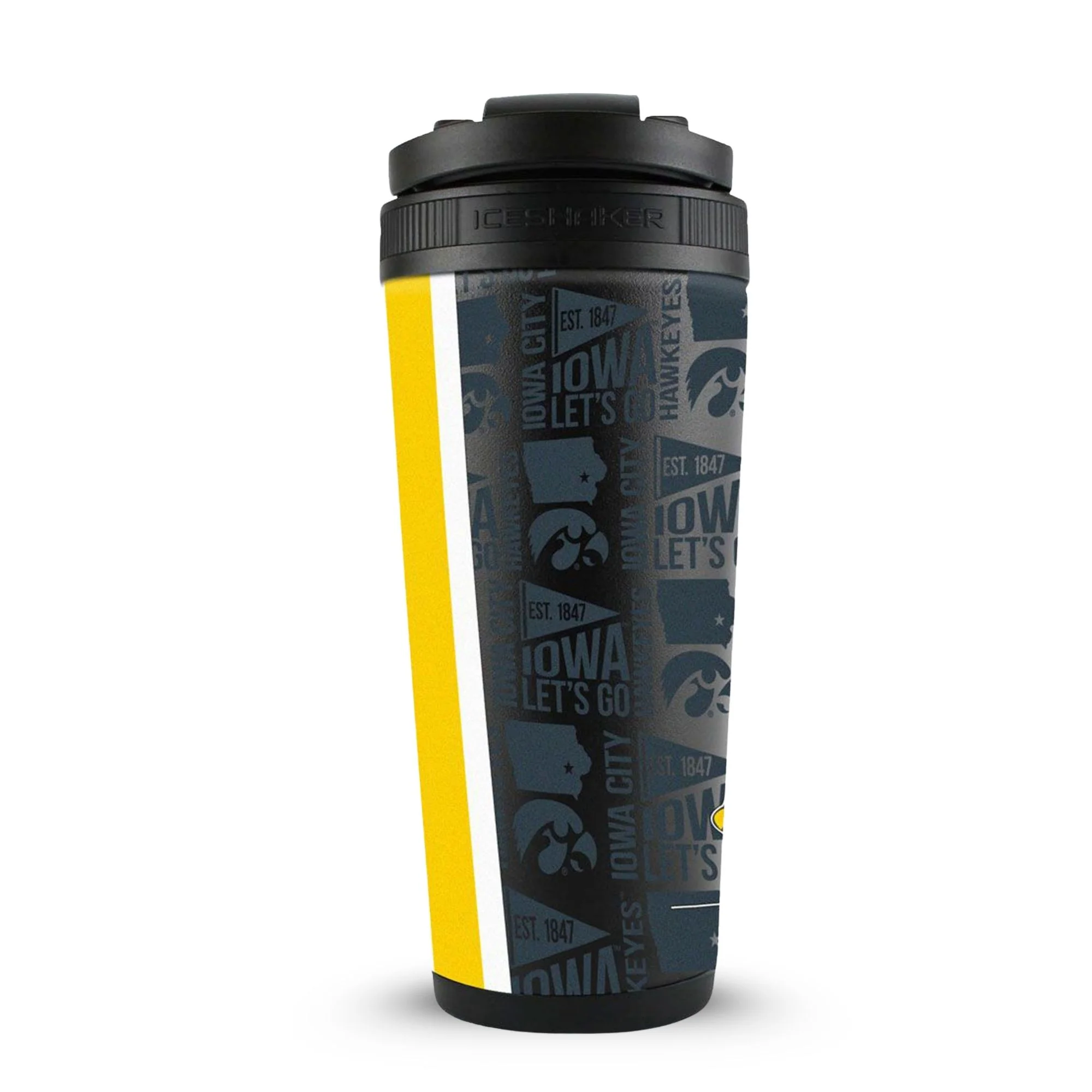 The College Vault - Iowa Hawkeyes 4D Ice Shaker - Image 3