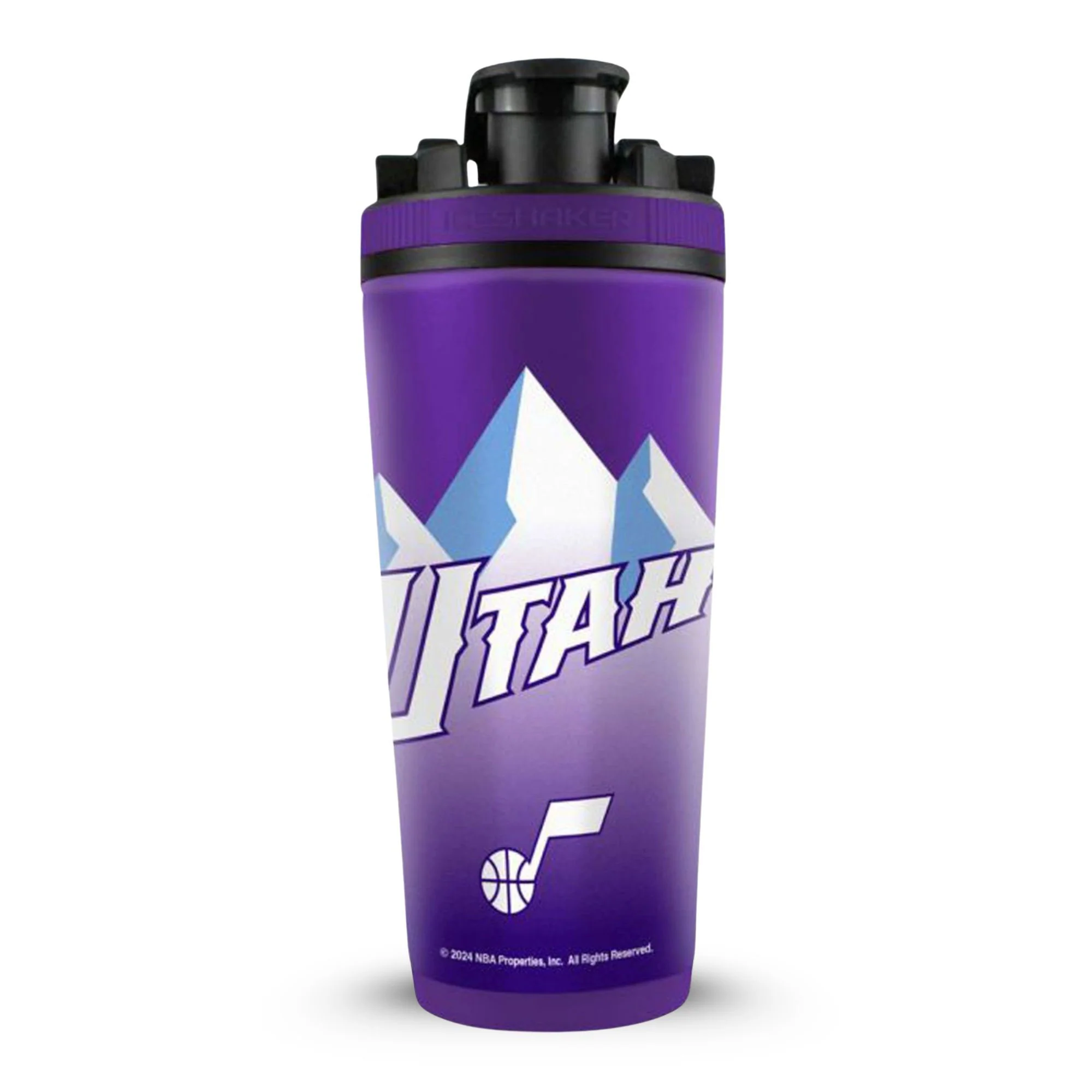 Officially Licensed Utah Jazz 26oz Ice Shaker - Image 16