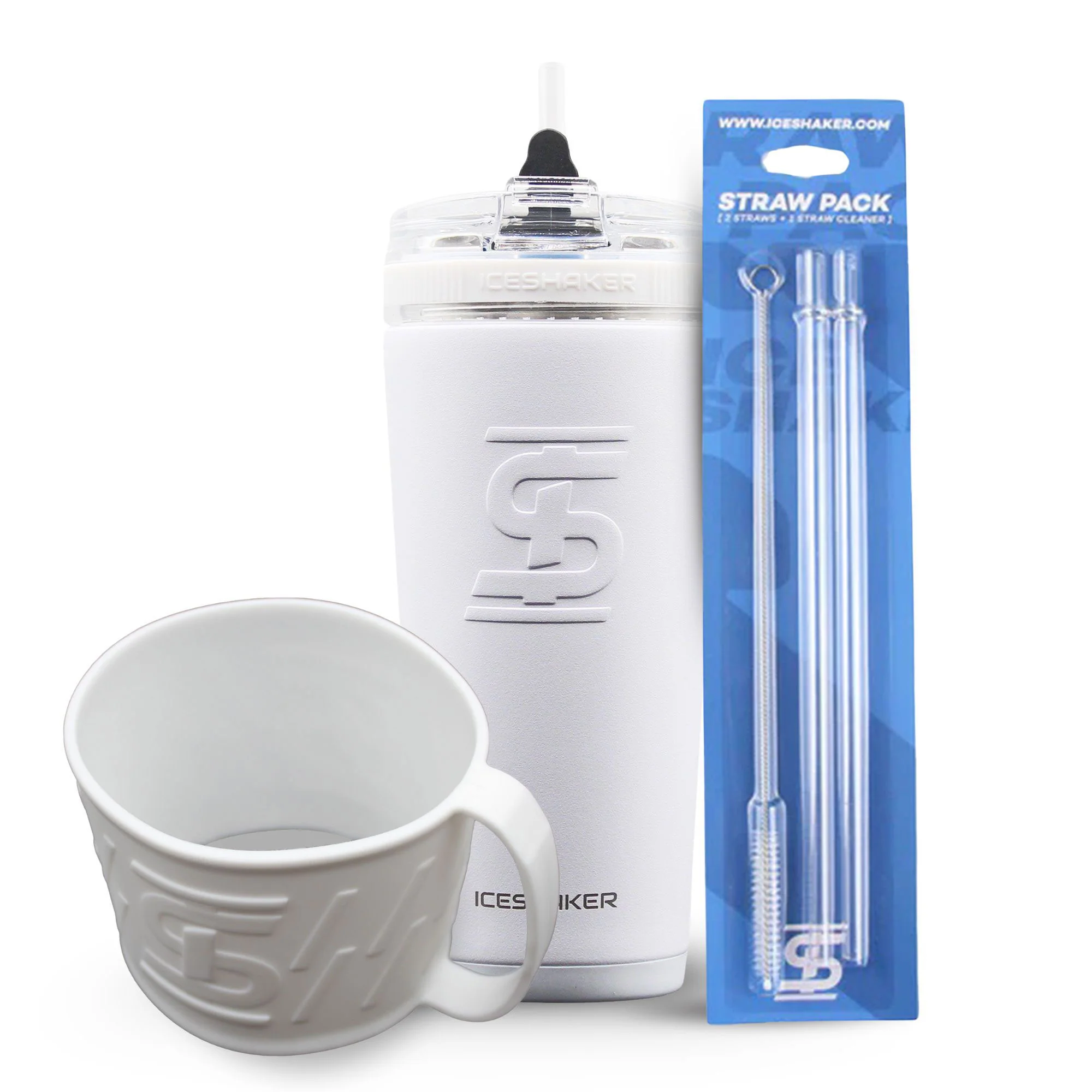 White 26oz Flex Bottle Bundle - Image 2